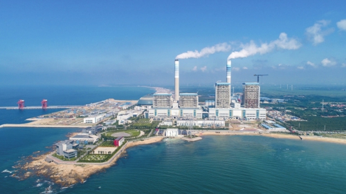图为华电国际山东公司莱州电厂全景。山东省发展改革委/供图
